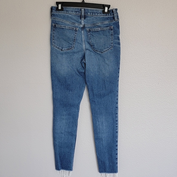 J CREW JEANS  HIGH-RISE TOOTHPICK JEANS/ SIZE 27T. - Picture 2 of 16